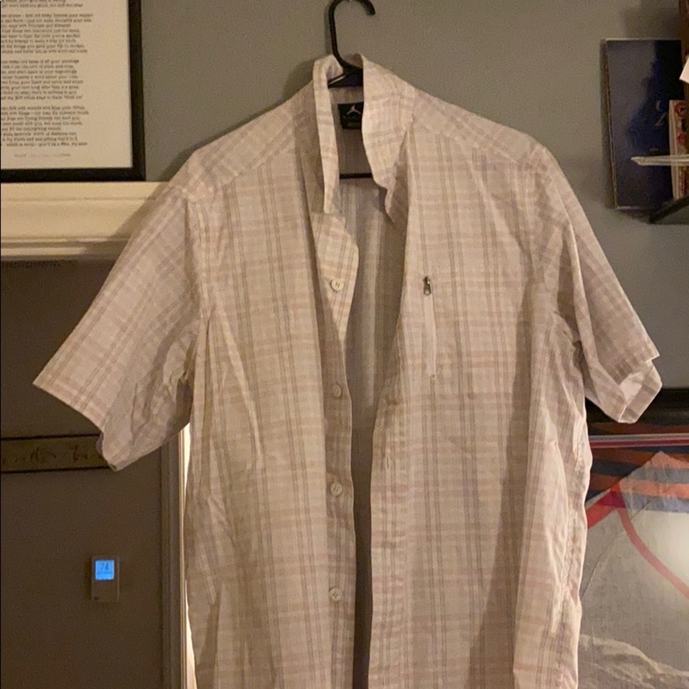 Air Jordan button up shirt